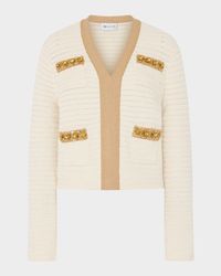 Reid Sequin-Embellished Cardigan