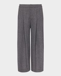 Mahalia Pinstripe Culotte Pants