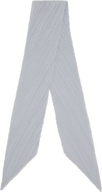 PLEATS PLEASE ISSEY MIYAKE Gray Basic Scarf