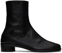 Maison Margiela Bottines noires à bout Tabi