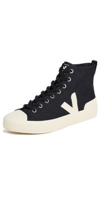 Veja Wata II High Top Sneakers Black Pierre 44