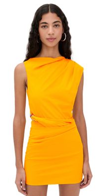 SIR. Sol Mini Dress Yellow 1