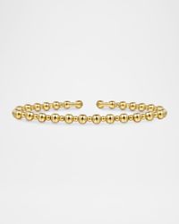 14K Yellow Gold Bujukan Open Bangle