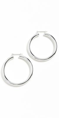 Luv Aj Amalfi Tube Earrings Silver One Size