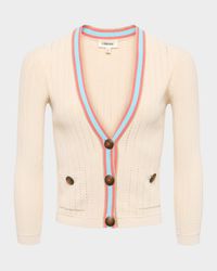 Irvin Pointelle Cardigan