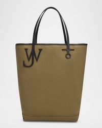 Anchor Tall Cotton Canvas Tote Bag