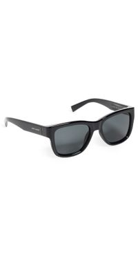 Saint Laurent SL 674 Sunglasses Black-Black-Black One Size