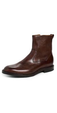 Allen Edmonds Tompkins Leather Western Boots Brown 10.5