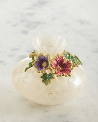 Leaf and Flower Vase