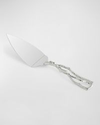 Pomegranate Silver & Gold Cake Knife