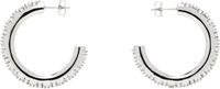 Justine Clenquet Silver Nina Large Earrings