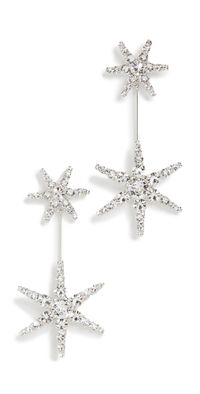 Jennifer Behr Estee Earrings Crystal One Size