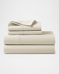 Organic 464 Percale Fitted Sheet, QUEEN