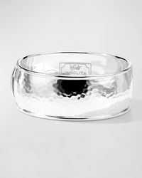 Classico 925 Sterling Silver Wide Goddess Bangle