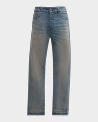 Men's Distressed Slim-Fit Jeans