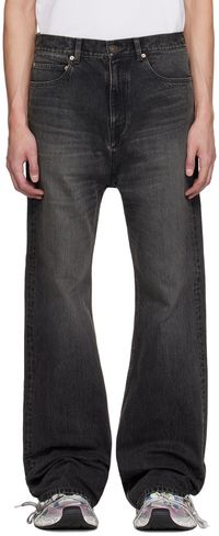Balenciaga Black Flared Jeans