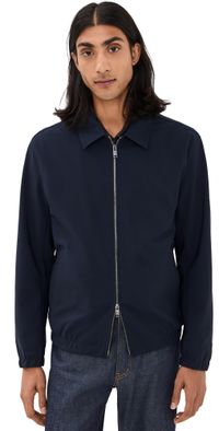 Theory Brody Jacket in Precision Ponte Baltic XL