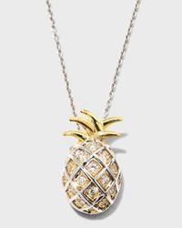 Pineapple Tiny Treasures Necklace with Diamonds