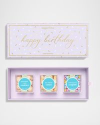 Happy Birthday 3-PIece Candy Bento