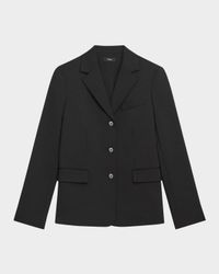 3-Button Stretch Tailored Jacket