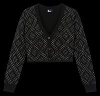 The Kooples - Gilet court en laine - Taille 3 - Noir
