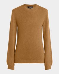 Fobello Crewneck Baby Cashmere Top
