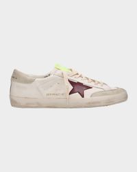 Men's Superstar Napa and Nubuck Low-Top Sneakers