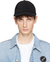 We11done Black Logo Cap