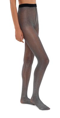Falke Glitter Tights Black/Silver S