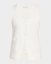 Jackie Linen Vest