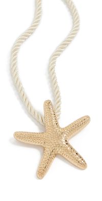 Ettika Starfish Statement Pendant Necklace Gold One Size
