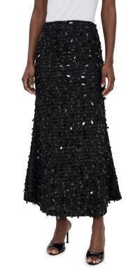 Bailey Rose Black Maxi Skirt Black M