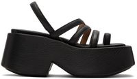 Marsèll Black Zeppo Sandals