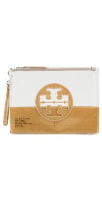Tory Burch Ella Clear Pouch Clear One Size