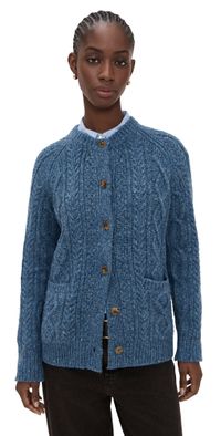 Alex Mill Agnes Sweater In Donegal Frost XXL