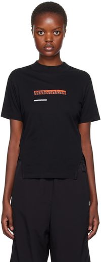 Song for the Mute Black 'Millenium' Split T-Shirt
