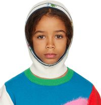 Fish & Kids Kids White Flowers Balaclava