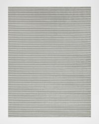 Amani Hand-Loomed Silver Rug, 8' x 10'