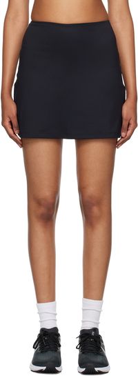 Girlfriend Collective Black Compressive Skort