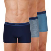 Lot de 3 boxers homme sélection coton bio eminence - Taille 3XL - Bleu