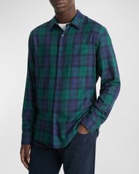 Men's Castaic Plaid Sport Shirt
