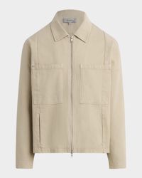 Men's Overdyed Twill Work Jacket