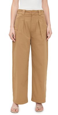 Citizens of Humanity Cara Cropped Pleated Trousers Nano 26