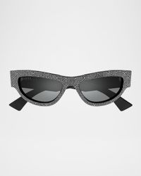 Recycled Acetate Cat-Eye Sunglasses
