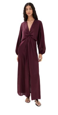 Figue Brenna Silk Dress Mulberry 4