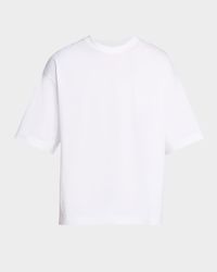 Men's Mercerized Jersey Crewneck T-Shirt