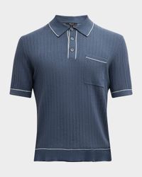 Men's Hardy Ribbed Polo Shirt