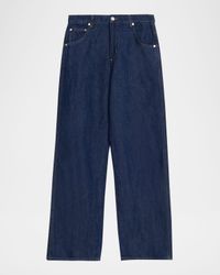 Blue Jean Baby in Cotton-Linen Denim