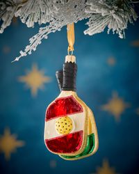 Pickleball Paddles Christmas Ornament