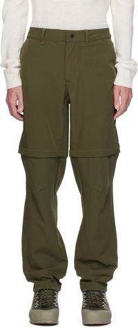 The North Face Khaki Paramount Pro Convertible Trousers
